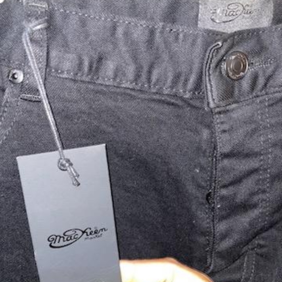 Red black and white graphic pants - Picture 1 of 3